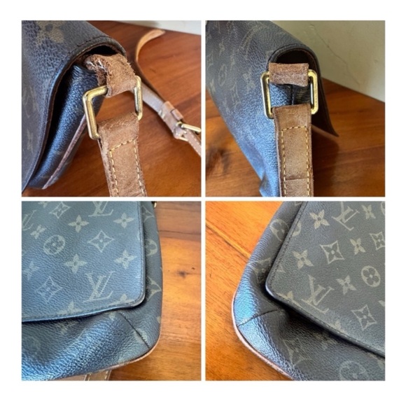 💚STYLISH💚LOUIS VUITTON MUSETTE TANGO SHOULDER BAG - Picture 9 of 16